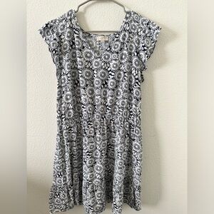 Loft flutter sleeve dress. Size XL.